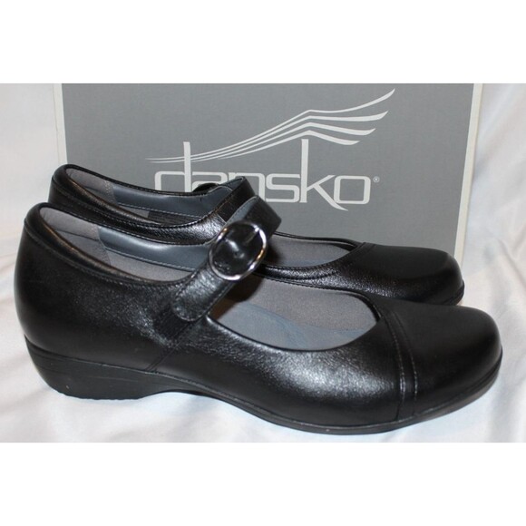 Dansko Fawna Milled Nappa Women Black Slip on Mary Jane Arch Support EU 42 $155 - Picture 2 of 7
